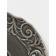 Чайная пара WY Floral Laceware, 2 предмета: чашка 300 мл, блюдце d=15 см, фарфор, белая, серая