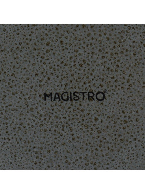 Чайная пара Magistro Fog, 2 предмета: чашка 250 мл, блюдце d=14 см, фарфор, серая