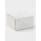 Кофейная пара WY Empire, чашка 100 мл, блюдце d=6.8 см, фарфор, белый