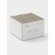 Чайная пара WY Floral Laceware, 2 предмета: чашка 300 мл, блюдце d=15 см, фарфор, белая, серая