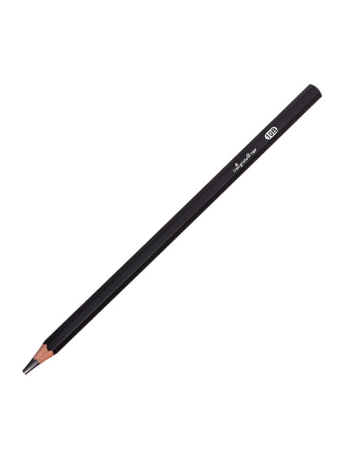 Карандаш художественный Calligrata TOP, чернографитный, 10B, шестигранный