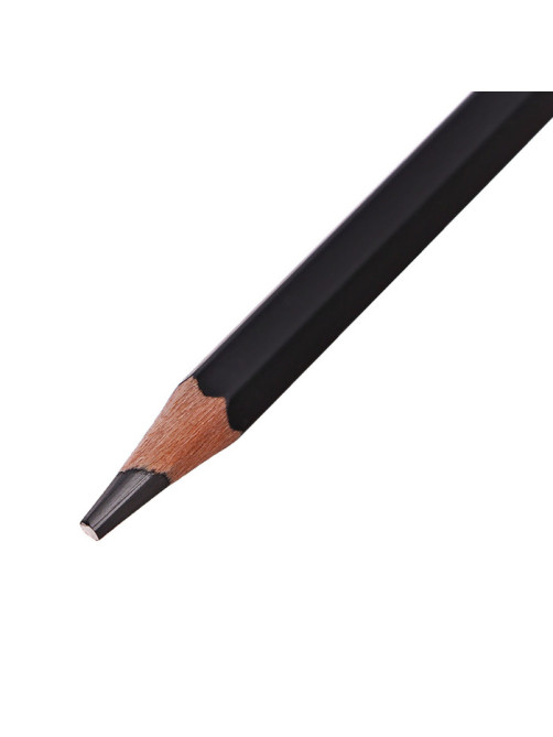 Карандаш художественный Calligrata TOP, чернографитный, 10B, шестигранный