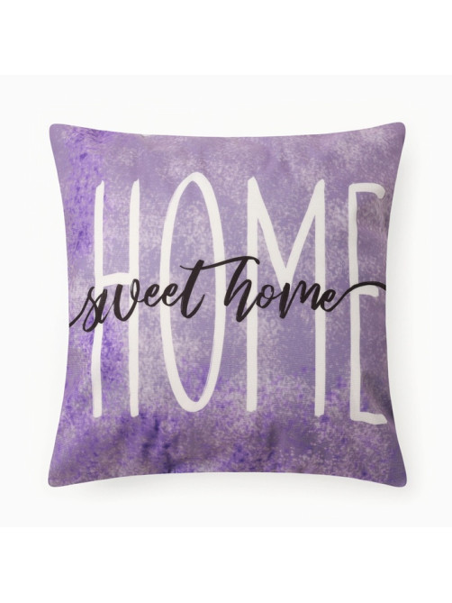 Наволочка декоративная «Этель» Sweet Home, 2 шт., 40×40 см, велюр