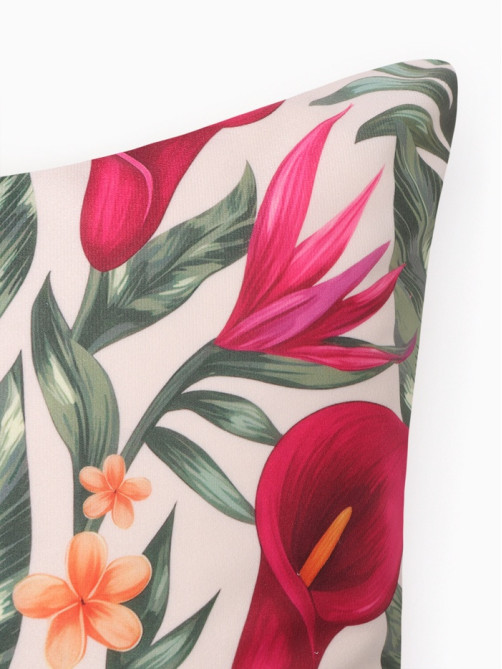 Набор наволочек декоративных «Этель» Botanica, 4 шт., 40×40 см, велюр