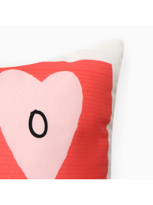 Подушка декоративная «Этель» Love, 40×40 см, велюр