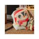Подушка декоративная новогодняя «Этель. Happy penguin», 30×35 см, велюр