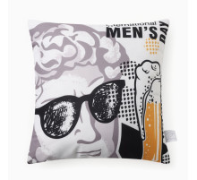 Подушка декоративная «Этель» Men's day, 40×40 см, велюр