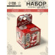 Полотенца махровые «Этель. Санта» 30×30 см - 4 шт., хлопок, 340 г/м²