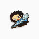 Значки деревянные «Аниме» в шоубоксе, 20 шт.