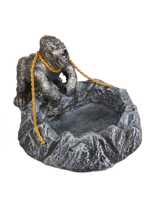 Пепельница для дома «Кинг Конг», для сигарет и стиков, 14.5×15.9×12.3 см