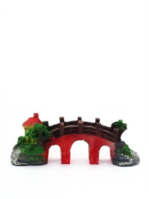 Декор для аквариума «Мост к мечте», 13.3×5.3×4.5 см