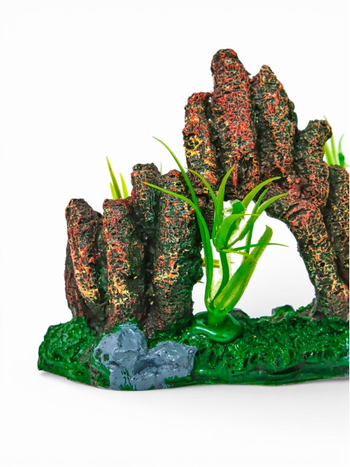 Декор для аквариума «Каменные джунгли», 14×5×9.5 см