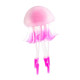 Декор для аквариума «Медуза», 6×10 см, с утяжелителем, розовый
