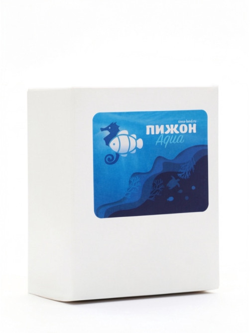 Декор для аквариума, грот - Дырявый бочонок, 9×6 см