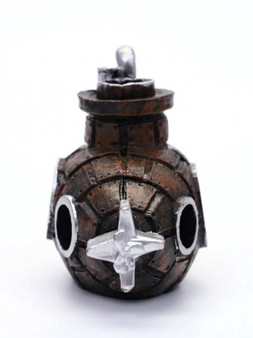 Декор для аквариума «Подводная лодка», 13×6×9 см