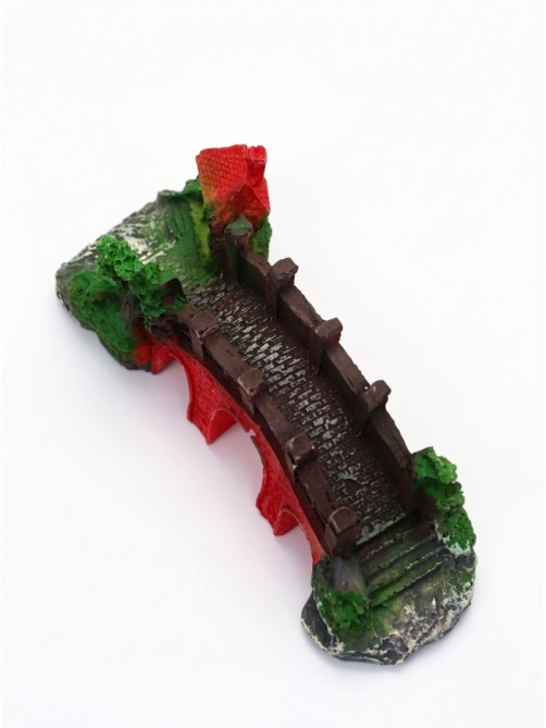 Декор для аквариума «Мост к мечте», 13.3×5.3×4.5 см