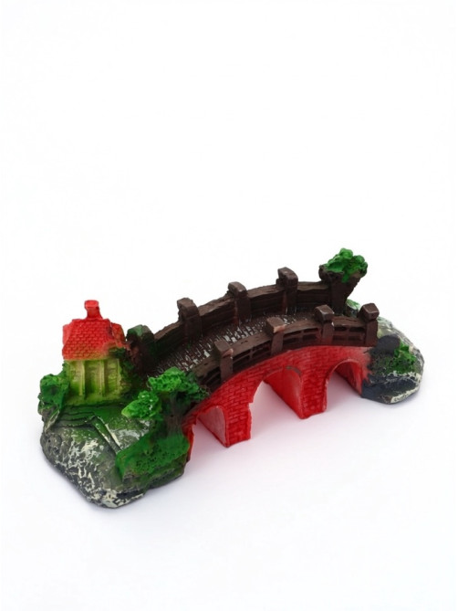 Декор для аквариума «Мост к мечте», 13.3×5.3×4.5 см