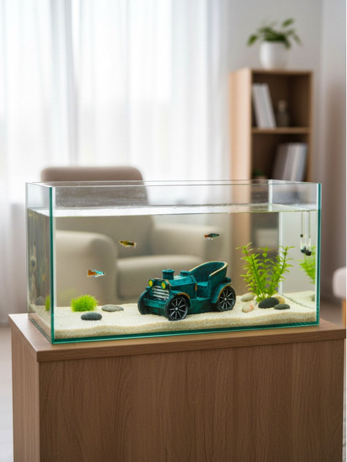 Декор для аквариума «Ретро-авто», 12×5.5×5.5 см