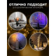 Ветка светодиодная серая, 56 см, 15 LED, от батареек ААх2, свечение тёплое белое