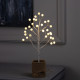 Светодиодный куст «Шарики» 35 см, 30 LED, от батареек AAx3, свечение тёплое белое