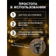 Ветка светодиодная лазурная, 56 см, 15 LED, от батареек AAх2, свечение тёплое белое