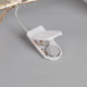 Фигура светодиодная «Застывшие кристаллы» 55×30×3 см, 20 LED, от батареек CR2032×2, свечение тёплое белое