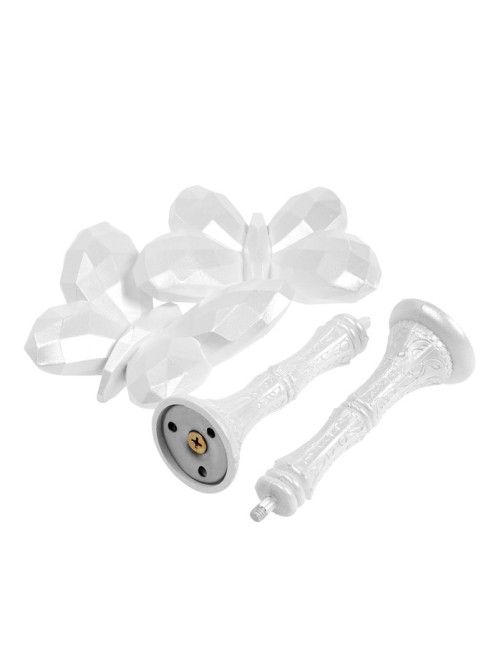 Держатель для штор CAPPIO KS037, белый, 2 шт.