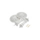 Держатель для штор CAPPIO KS031, d=95 мм, белый, 2 шт.