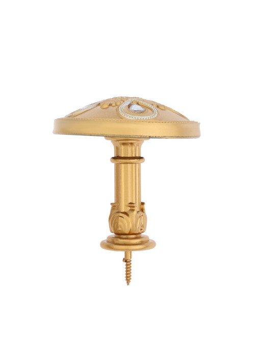Держатель для штор CAPPIO KS033, d=98 мм, цвет золото с серебром, 2 шт.