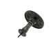 Держатель для штор CAPPIO KS031, d=95 мм, цвет черное золото, 2 шт.