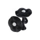 Держатель для штор CAPPIO KS036, d=9.5 мм, черный, 2 шт.