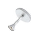 Держатель для штор CAPPIO KS038, d=11 см, цвет серебро золото, 2 шт.