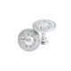 Держатель для штор CAPPIO KS031, d=95 мм, цвет серебро, 2 шт.