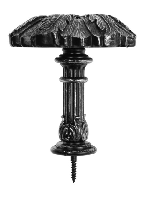 Держатель для штор CAPPIO KS035, d=9.8 мм, цвет серебро, 2 шт.