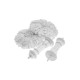 Держатель для штор CAPPIO KS035, d=9.8 мм, цвет кремовый, 2 шт.