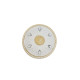 Держатель для штор CAPPIO KS032, d=98 мм, белый с золотом, 2 шт.