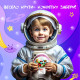 Автомат для конфет Happy Valley «Космонавт», мини