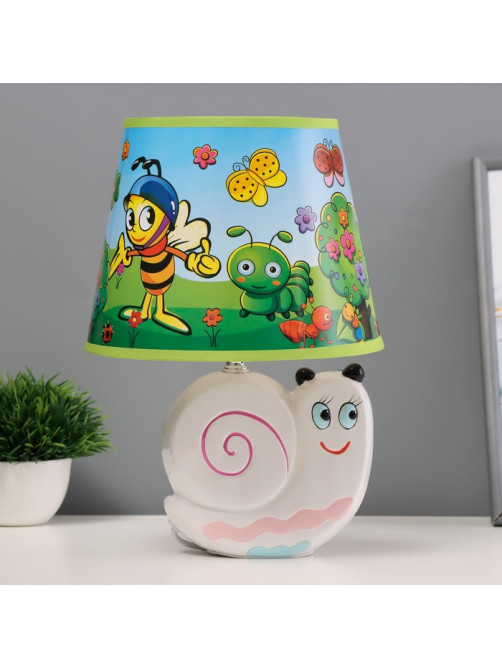 Настольная лампа «Улитка» Е14 40 Вт 20×20×31 см