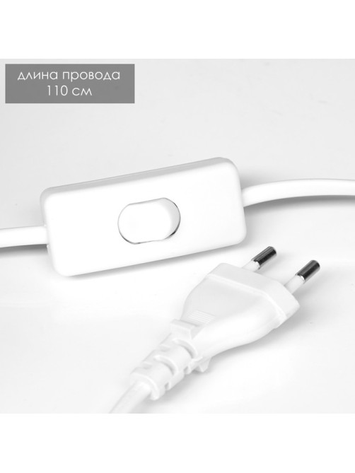 Настольная лампа «Совушка» Е14 40 Вт цветной 20×20×32 см