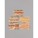 Наклейка бумага крафт «Бирки. Комплименты», 3×5 см 200 шт., в рулоне