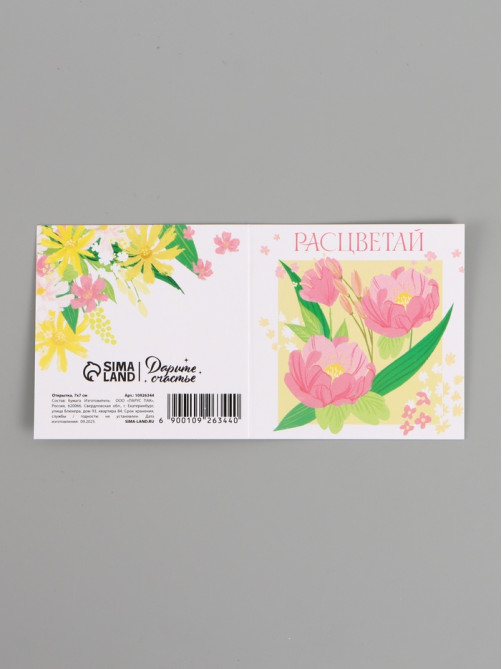 Открытка мини «Мечта», 7×7 см