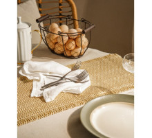 Дорожка на стол SL Home, 30×120 см, бежевая
