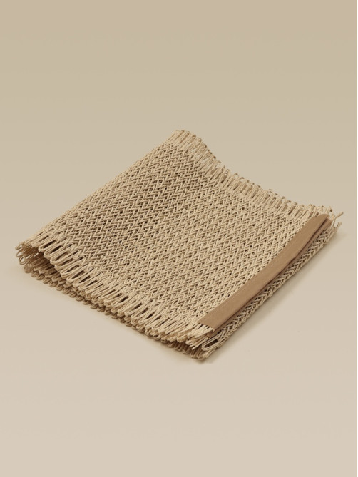 Дорожка на стол SL Home, 30×120 см, бежевая