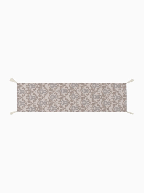 Дорожка на стол «Этель» Classic 40×149 см, 100% хлопок, рогожка 186 г/м², серая