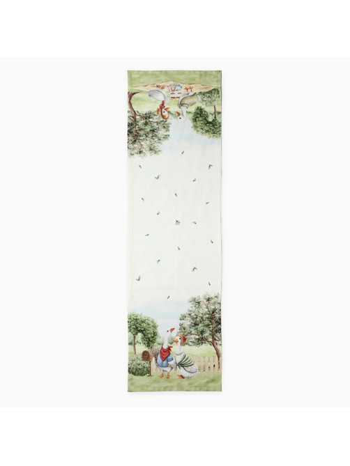 Дорожка на стол «Этель» Family picnic, 40×146 см, 100% хлопок, саржа 190 г/м²