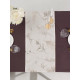 Дорожка на стол «Этель» Flower herbarium, 40×146 см, 100% хлопок, репс 210 г/м², бежевая