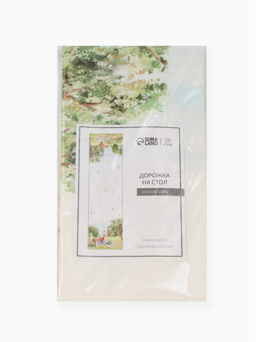 Дорожка на стол «Этель» Family picnic, 40×146 см, 100% хлопок, саржа 190 г/м²
