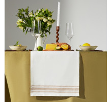 Дорожка SL HOME Persistent, 40×142±3 см, лён 100%, 260 г/м²