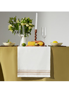 Дорожка SL HOME Persistent, 40×142±3 см, лён 100%, 260 г/м²
