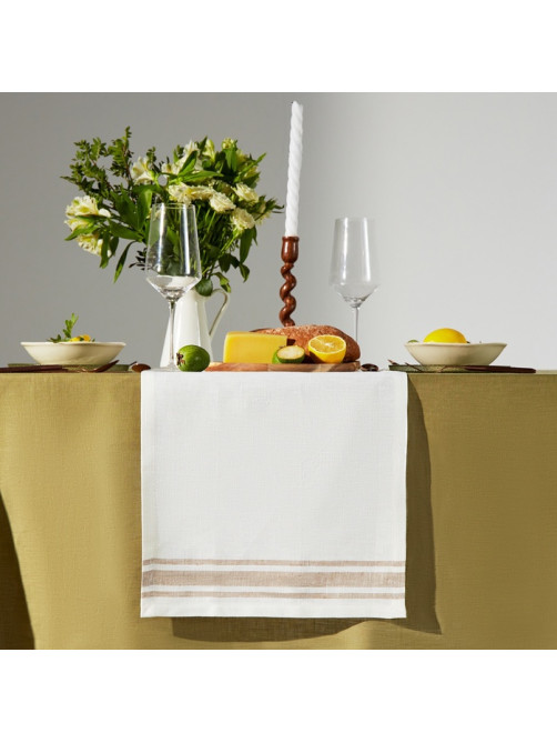 Дорожка SL HOME Persistent, 40×142±3 см, лён 100%, 260 г/м²